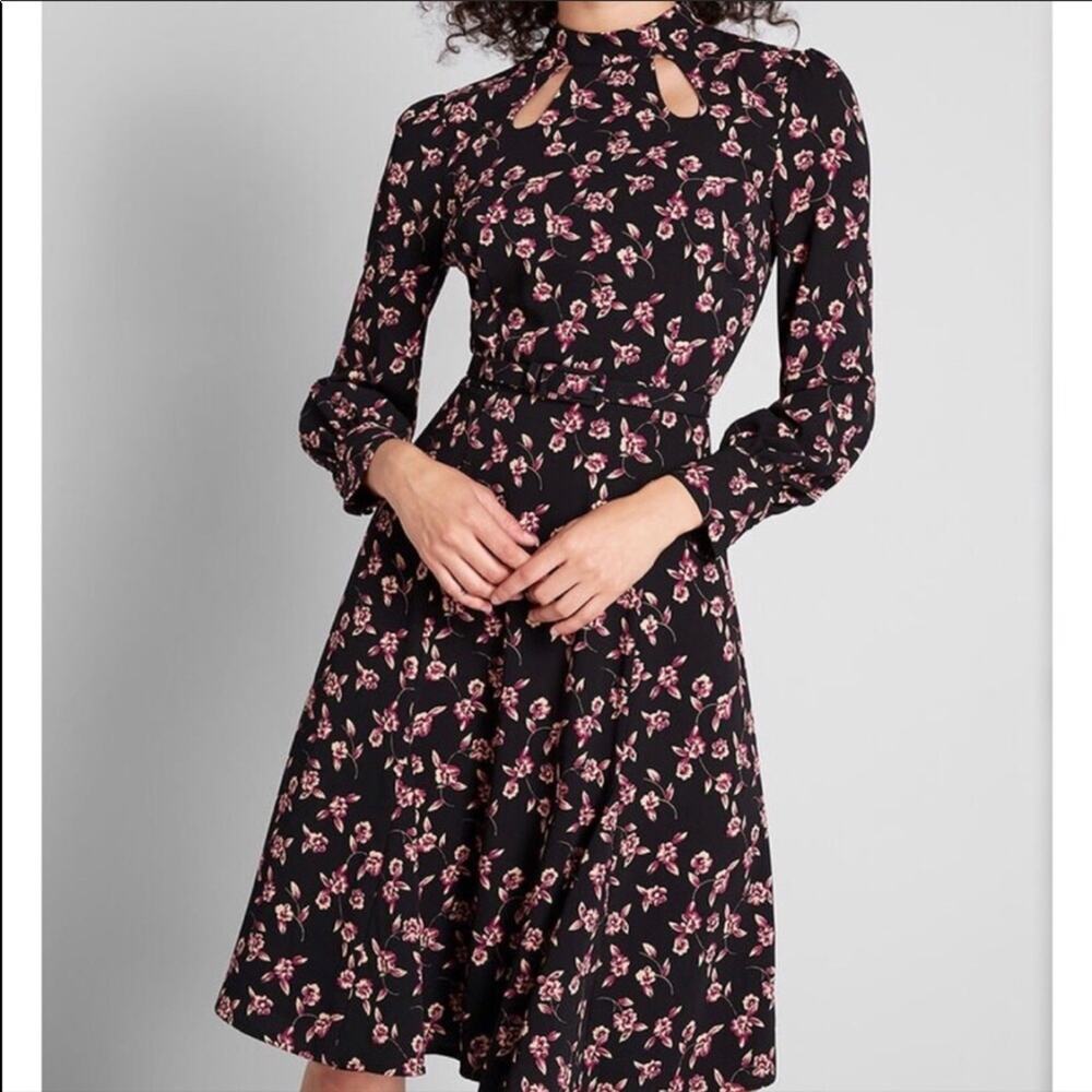 ModCloth Enjoy Every Moment Midi Dress Size 0 - Picture 4 of 13